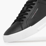Ανδρικά Δερμάτινα Sneakers Tommy Hilfiger FM0FM05904 BDS Μαύρα - Image 4
