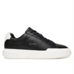 Ανδρικά Δερμάτινα Sneakers Calvin Klein YM0YM01344-06W Μαύρα