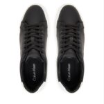 Ανδρικά Δερμάτινα Sneakers Calvin Klein YM0YM01344-06W Μαύρα - Image 5