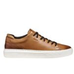 Ανδρικά Δερμάτινα Ανατομικά Geox Deiven U655WA 00043 C6002 Ταμπά