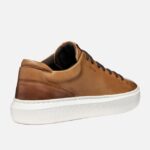 Ανδρικά Δερμάτινα Ανατομικά Geox Deiven U655WA 00043 C6002 Ταμπά - Image 4