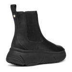 Γυναικεία Ανατομικά Δερμάτινα Μποτάκια Geox Vilde D56NHB-00085-C9999 Μαύρα - Image 3