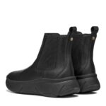 Γυναικεία Ανατομικά Δερμάτινα Μποτάκια Geox Vilde D56NHB-00085-C9999 Μαύρα - Image 4