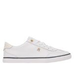 Γυναικεία Δερμάτινα Sneakers Tommy Hilfiger FW0FW09104-YBS Λευκά