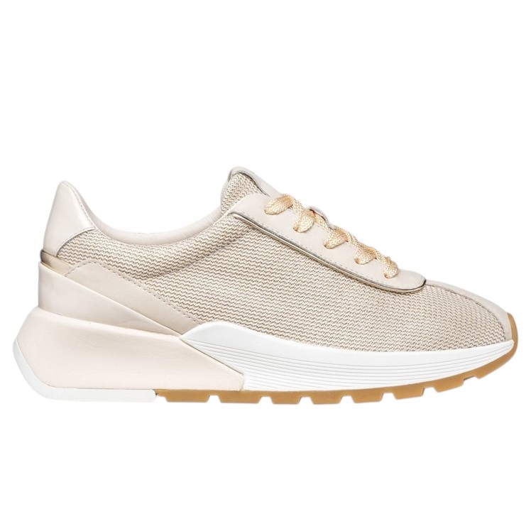 ΓΥΝ-014388_9216796_10027989.jpg Γυναικεία Ανατομικά Sneakers Geox Metropoli D655JA 0LY66 C1S1L Μπεζ - Image 1