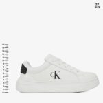 Unisex Εφηβικά Sneakers Calvin Klein V3X9-83300-1355X002 Λεύκα - Image 8