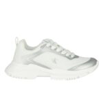 Unisex Εφηβικά Sneakers Calvin Klein V3A9-83233-1844AX059 Λευκά Ασημί