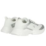 Unisex Εφηβικά Sneakers Calvin Klein V3A9-83233-1844AX059 Λευκά Ασημί - Image 3