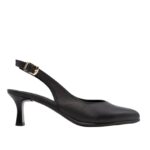 Γυναικείες Ανατομικές Δερμάτινες Γόβες Ragazza 086 Μαύρες