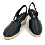 Γυναικείες Ανατομικές Δερμάτινες Ragazza 0672 Μαύρες - Image 4