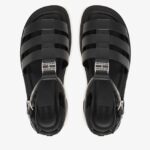 Γυναικεία Δερμάτινα Σανδάλια Tommy Hilfiger EN0EN02943-BDS Μαύρα - Image 5