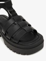 Γυναικεία Δερμάτινα Σανδάλια Tommy Hilfiger EN0EN02943-BDS Μαύρα - Image 6