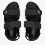 Γυναικεία Δερμάτινα Σανδάλια Tommy Hilfiger Platform FW0FW09119-BDS Μαύρα - Image 5