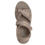 Γυναικεία Ανατομικά Πέδιλα Skechers D'lux Walker 163585_TPE Τάουπε - Image 4