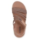 Γυναικεία Ανατομικά Πέδιλα Skechers Go Walk Flex 141473/TAN Καφέ - Image 4