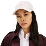 Γυναικείο Καπέλο Tommy Hilfiger AW0AW18331-AA8 Μπεζ Logo - Image 4