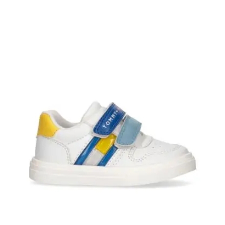 ΠΑΙ-000456_9217165_10015524.jpg Παιδικά Sneakers Tommy Hilfiger Αγόρι T1B9-32842-1355 Y836 Λευκό 20-23 - Image 1