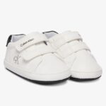 Βρεφικά Παπούτσια Αγκαλιάς Calvin Klein Unisex V0B9-83273-1582X002 Λευκά - Image 2