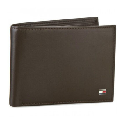 Ανδρικό Πορτοφόλι Tommy Hilfiger Καφέ Eton Flap AM0AM00652 041