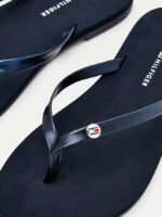Γυναικείες Σαγιονάρες Tommy Hilfiger Feminine Flat Beach Sandal FW0FW05657 DW5 Μπλε
