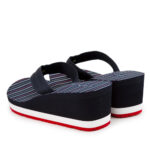 Γυναικείες Σαγιονάρες Tommy Hilfiger Stripy Footbed Beach Sandal FW0FW05656 DW5 Μπλε