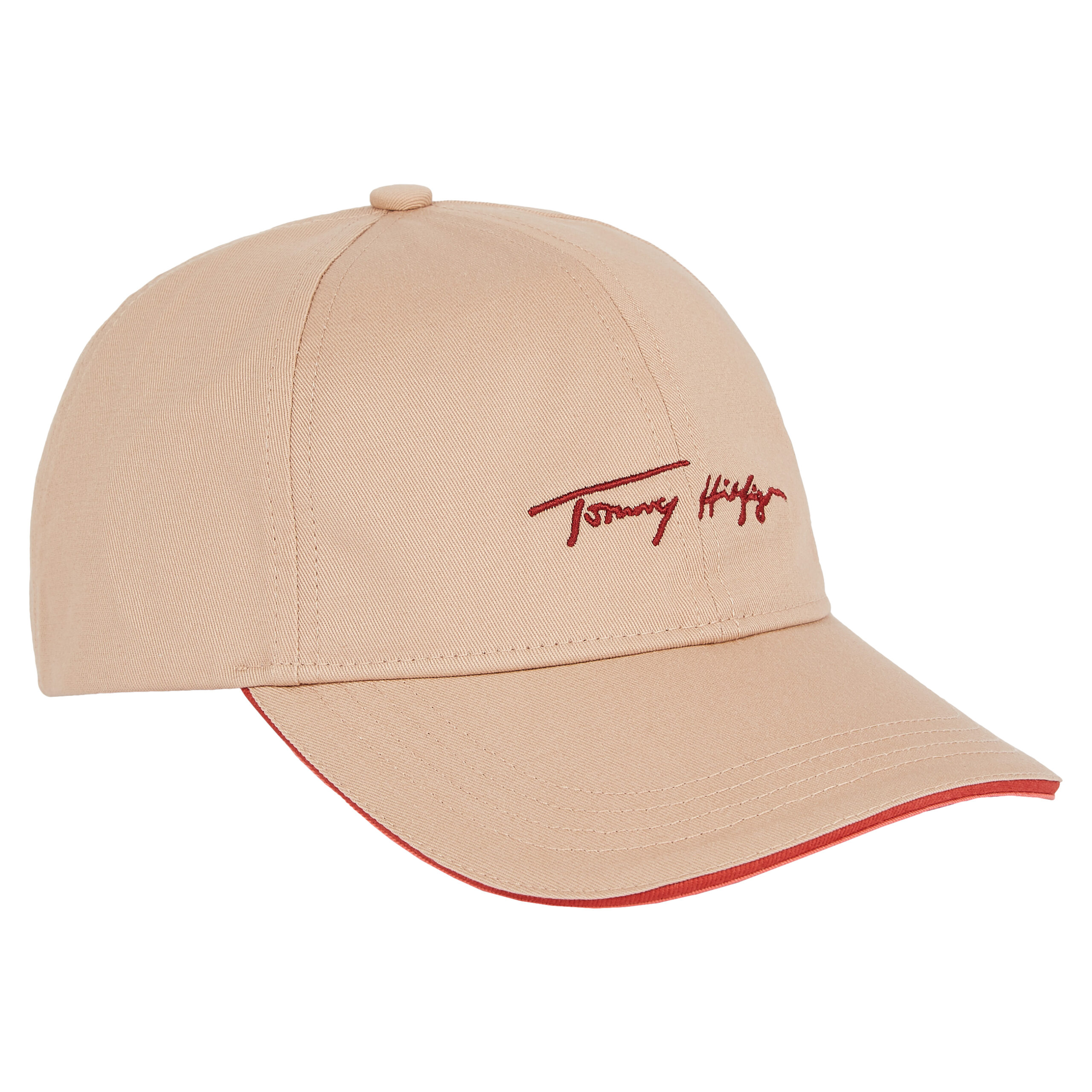 Γυναικείο Καπέλο Tommy Hilfiger Iconic Signature Cap AW0AW11679 ABR Μπεζ Γυναικείο Καπέλο Tommy Hilfiger Iconic Signature Cap AW0AW11679 ABR Μπεζ