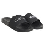 Ανδρικές Σαγιονάρες Calvin Klein Pool Slide Rubber HM0HM01000 BEH Μαύρο