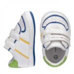 Βρεφικά Παπούτσια Αγκαλιάς Tommy Hilfiger Αγορί T0B4-32819-1582 X256 Λευκά