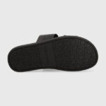 Γυναικεία Σανδάλια Calvin Klein Leather Ergo Slide HW0HW01535 0GN Μαύρα