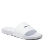 Ανδρικές Παντόφλες Calvin Klein Pool Slide HM0HM00455 YAF Λευκές
