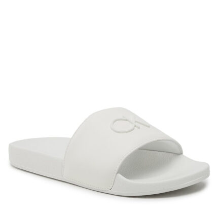 Γυναικείες Παντόφλες Calvin Klein Pool Slide HW0HW01509 YBJ Λευκές