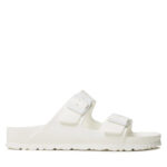 Γυναικεία Ανατομικά Σανδάλια Birkenstock Arizona Eva 0129443 Λευκά Narrow Fit