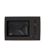 Γυναικείο Σετ δώρου Calvin Klein Wallet + Key Chain K60K611329 BAX Μαύρο