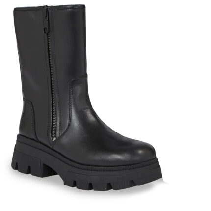 Γυναικεία Δερμάτινα Μποτάκια Calvin Klein YW0YW01109 0GT Μαύρα