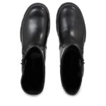 Γυναικεία Δερμάτινα Μποτάκια Calvin Klein YW0YW01109 0GT Μαύρα