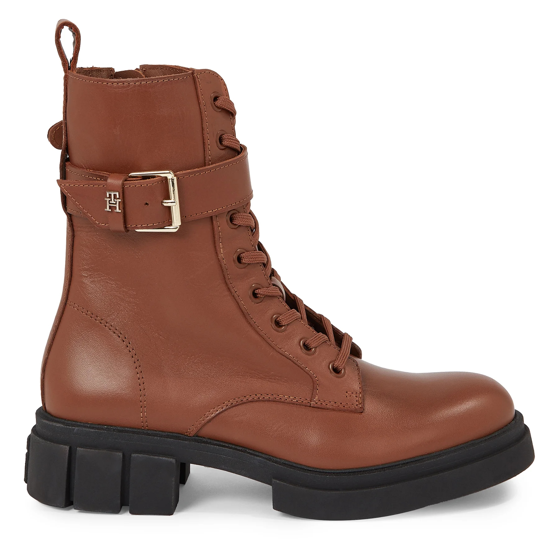Γυναικεία Δερμάτινα Αρβυλάκια Tommy Hilfiger Bikerboot FW0FW07322 GTU Ταμπά Γυναικεία Δερμάτινα Αρβυλάκια Tommy Hilfiger Bikerboot FW0FW07322 GTU Ταμπά