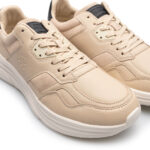 Ανδρικά Δερμάτινα Sneakers Tommy Hilfiger Premium FM0FM04879 AES Μπεζ