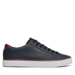 Ανδρικά Δερμάτινα Sneakers Tommy Hilfiger FM0FM05041 DW5 μπλε