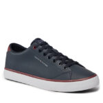 Ανδρικά Δερμάτινα Sneakers Tommy Hilfiger FM0FM05041 DW5 μπλε