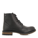 Ανδρικά Δερμάτινα Μποτάκια JK London 9822 R526X8222002 Μαύρα