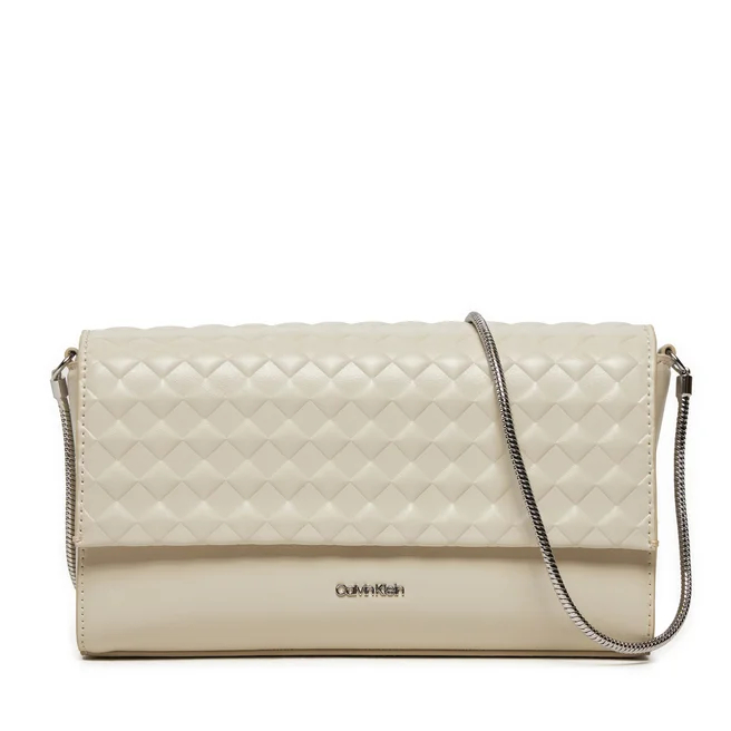 Γυναικεία Τσάντα Calvin Klein Quilt Mini Crossbody K60K611990 PC4 Μπεζ Γυναικεία Τσάντα Calvin Klein Quilt Mini Crossbody K60K611990 PC4 Μπεζ