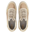 Γυναικεία Ανατομικά Sneakers Geox Ilde D25RAA 0AJ22 CB55V Champagne/Beige