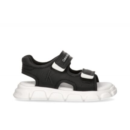 Παιδικά Πέδιλα Calvin Klein Αγόρι V1B2-80905-1355 999 Μαύρα (20-23)