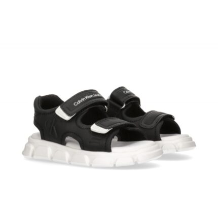 Παιδικά Πέδιλα Calvin Klein Αγόρι V1B2-80905-1355 999 Μαύρα (24-29)