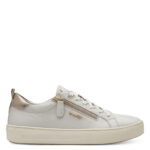 Γυναικεία Ανατομικά Δερμάτινα Sneakers Tamaris Comfort 8-83707-42-104 Λευκά