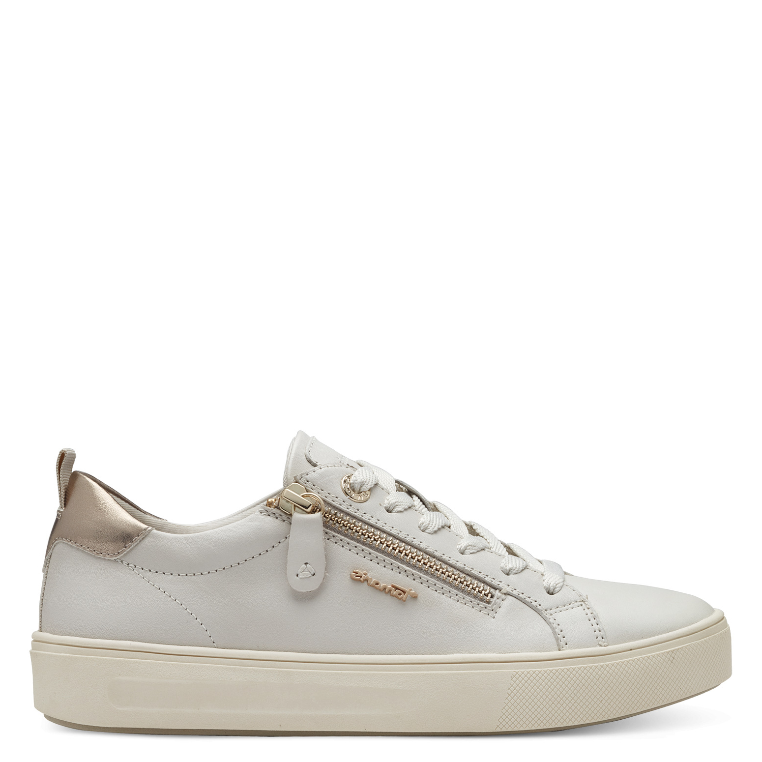 Γυναικεία Ανατομικά Δερμάτινα Sneakers Tamaris Comfort 8-83707-42-104 Λευκά Γυναικεία Ανατομικά Δερμάτινα Sneakers Tamaris Comfort 8-83707-42-104 Λευκά