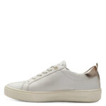 Γυναικεία Ανατομικά Δερμάτινα Sneakers Tamaris Comfort 8-83707-42-104 Λευκά