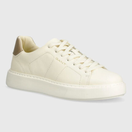 Ανδρικά Δερμάτινα Sneakers Gant Zonick 28631540 G154 Μπεζ