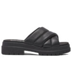 Γυναικεία Ανατομικά Δερμάτινα Πέδιλα Timberland London Vibe Slide TB0A63QZW021 Μαύρα