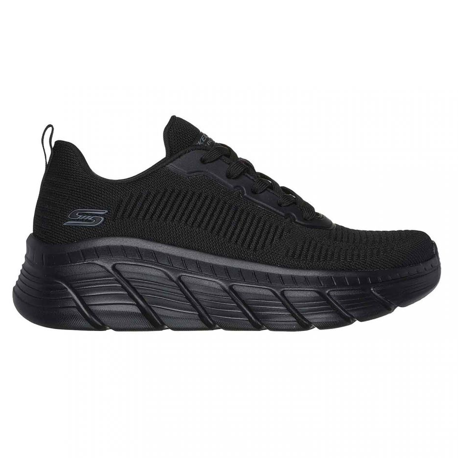 Γυναικεία Ανατομικά Sneakers Skechers Bobs Flex 117385-BBK Μαύρα Γυναικεία Ανατομικά Sneakers Skechers Bobs Flex 117385-BBK Μαύρα